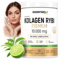 Kolagen Rybi 10000 Mg Premium Stawy Skóra Włosy Paznokcie Hialuron Wit C D3