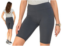 Kolarki Krótkie Legginsy Wysoki Stan Kryjące Gładkie Wygodne MORAJ L/XL Moraj