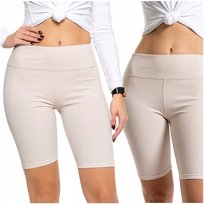 Kolarki Legginsy Krótkie Prążkowane Leginsy Getry w Prążek MORAJ L/XL