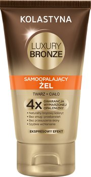 Kolastyna, Luxury Bronze, żel samoopalający do twarzy i ciała, 150 ml - Kolastyna