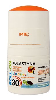 Kolastyna, ochronny roll-on na słońce dla dzieci, SPF 30, 50 ml - Kolastyna