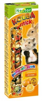 Kolba dla gryzoni NESTOR, pomarańczowa. - Nestor