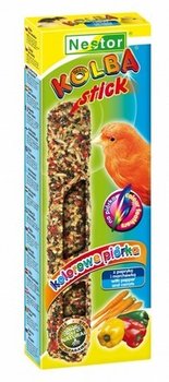 Kolba dla kanarka NESTOR, papryka i marchew. - Nestor
