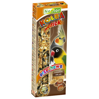 Kolba orzechowa dla nimfy, 2 szt.. - Nestor