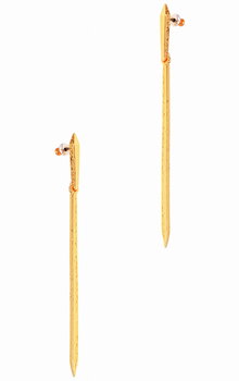 Kolczyki długie miecze (P7933AU) - Colibro