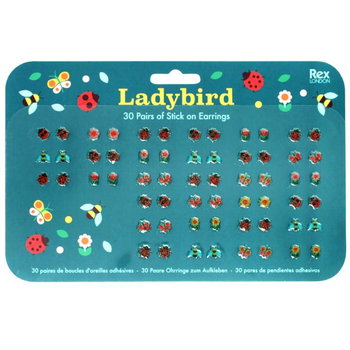 Kolczyki samoprzylepne dla dzieci Biedronka - 30 par, Rex London - Inna marka