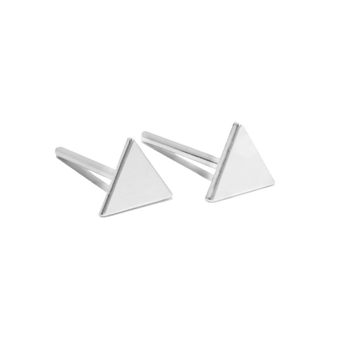 Фото - Сережки Colibro Kolczyki wkrętki trójkąty  (P15012AG)