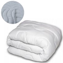 Kołdra Całoroczna 180X200 Cm Antyalergiczna Mikrofibra Włókno Silikonowe Pikowana