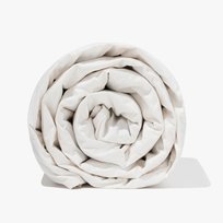 KOŁDRA OBCIĄŻENIOWA BIAŁA BAWEŁNA Z KULKAMI SZKLANYMI (150 x 200 cm) 6,5 kg - PLANTULE PILLOWS Plantule Pillows