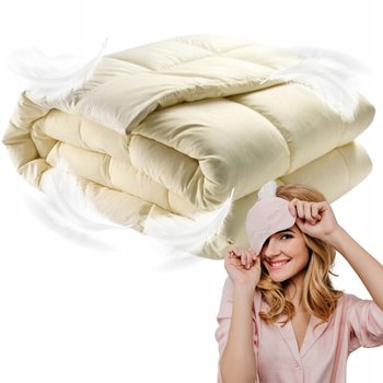 Kołdra Puchowa 160x200 ZIMOWA 3KG 100% Antyalergiczna ZDROWOTNA B. CIEPŁA - inna (Inny)