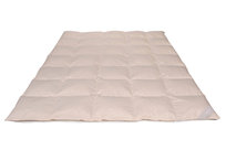 Kołdra puchowa, ciepła PIÓREX, 155x200 cm, kremowa