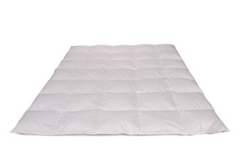 Kołdra z puchu  90% 200x220 Ekskluzywna 1100g kasetowa zimowa biała Piórex - PIÓREX