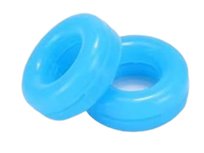 KÓŁECZKA, STOPERY NA ZAUSZNIKI OKULARÓW NIEBIESKIE