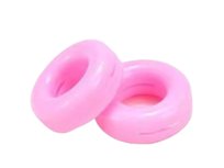 Kółeczka, Stopery na Zauszniki Okularów Różowe