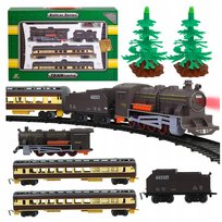 Kolejka Elektryczna Xxl Pociąg Lokomotywa Tor Dla Dzieci Zabawka Ciuchcia Z1068