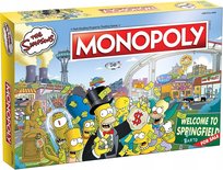 Kolekcjonerska Gra Planszowa MONOPOLY THE SIMPSONS Bart Homer Springfield!, USAopoly