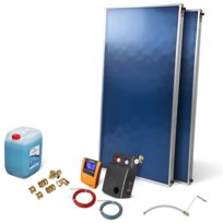 Kolektor słoneczny zestaw 2 x FX-FP 2.0 bez zasobnika