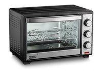 Koliber, Mini Piekarnik Supermax X-2000-w, Czarny, 25 L Koliber