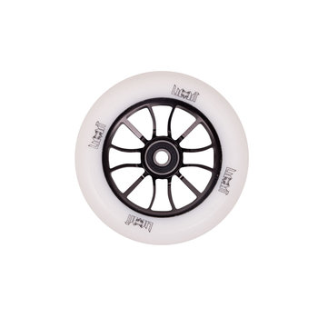 Kółka do hulajnogi LMT S Wheel 110 mm  łożyskami ABEC 9, Czarno-biały - LMT