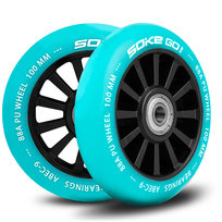 Kółka do hulajnogi wyczynowej 100mm ABEC-9 SOKE SOKE