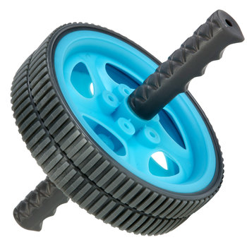 Kółko do ćwiczeń mięśni brzucha DOUBLE-WHEEL - Laubr Sport