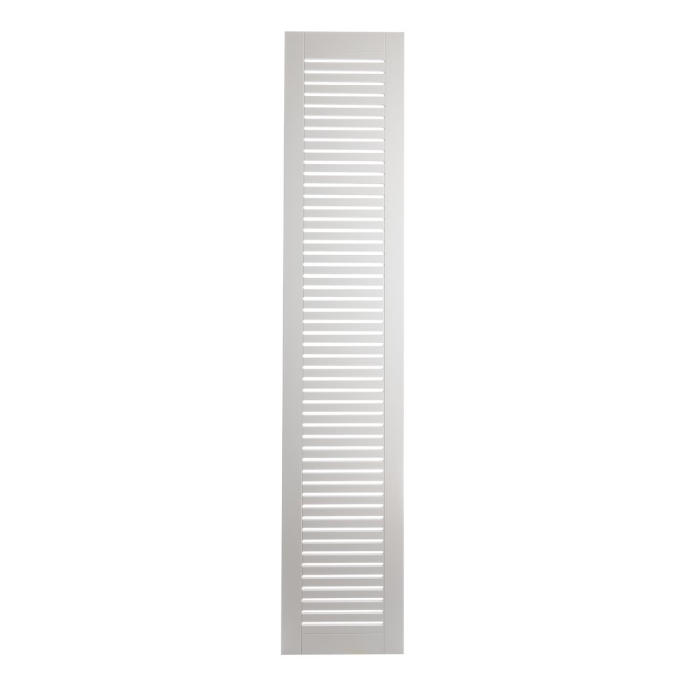 KOLM Drzwiczki ażurowe MDF lakier dwustronny białe 201,3 X 39,4 cm ...