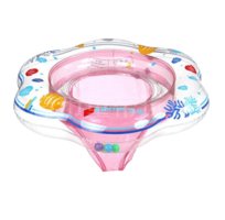 Koło Do Pływania Dla Dzieci Maluszków 52Cm Różowy PerfectLife