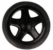 KOŁO KÓŁKO DO TORBY WÓZKA NA ZAKUPY WÓZEK ZAKUPOWY NA KOŁACH CZARNE 1szt Inna marka