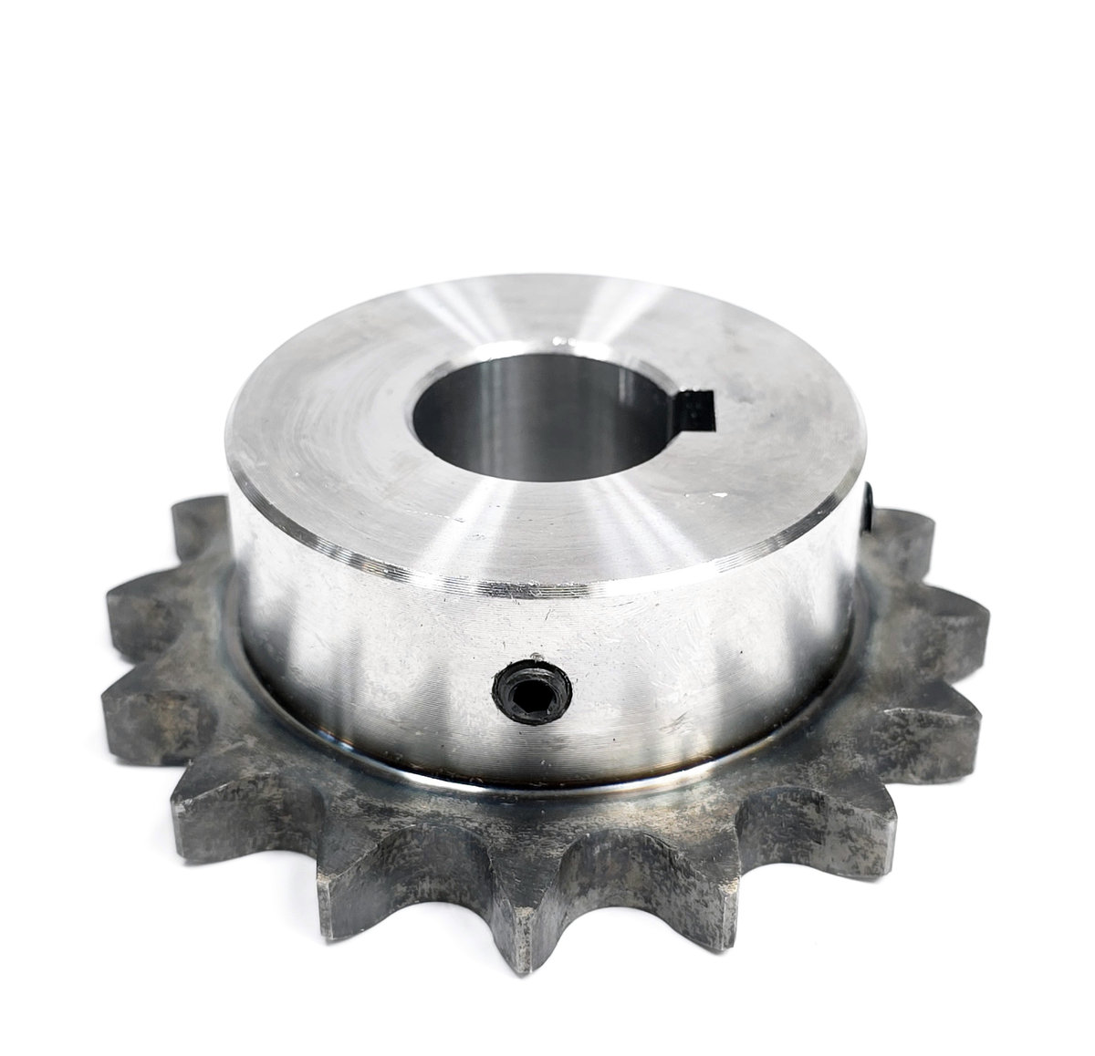Kettenrad 10B Einreihig, 16 Zähne Mit Nabe – Teilung 15,875 Mm (5/8″), Für Industriemaschinen Und Antriebstechnik