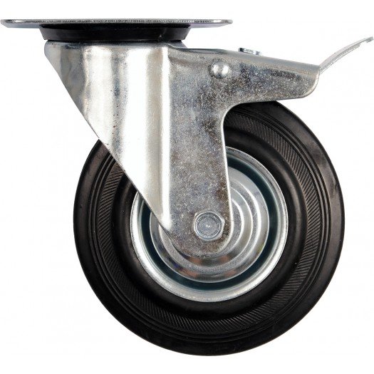 Koło skrętne TOYA 87327, 200 mm
