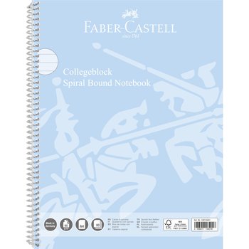 Kołonotatnik A4 Faber-Castell 80 K. W Linię Błękitny - Faber-Castell