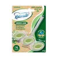 Kolorado Green Line Herbal kostka WC 51 g - Green Line Floral kostka WC 51g - Kolorado