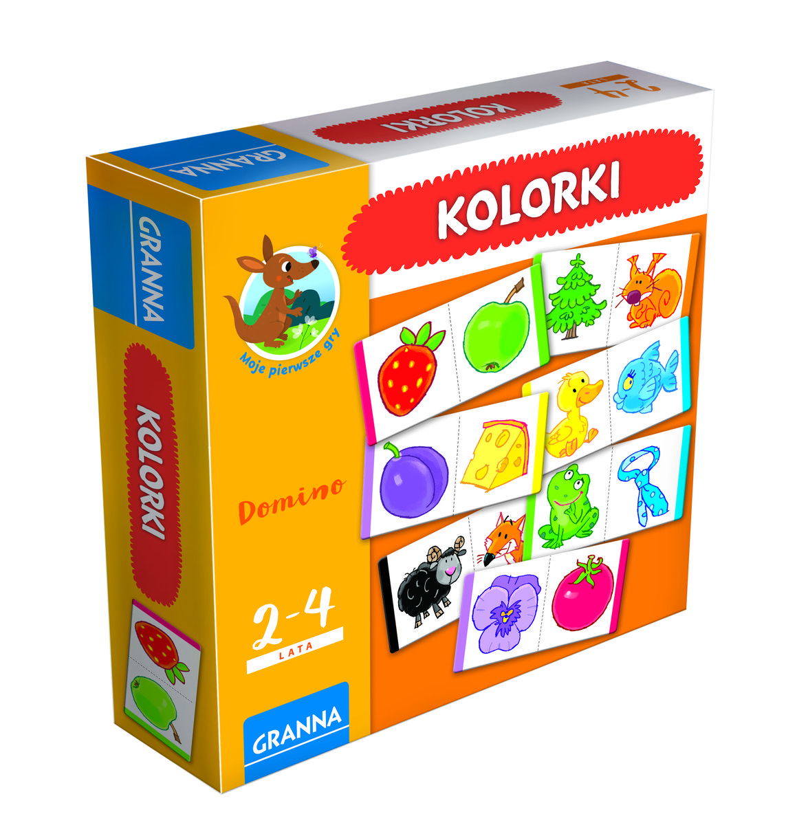 Kolorki, gra planszowa, GRANNA