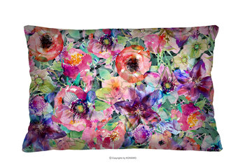 Kolorowa poduszka kwiaty HUNGA - Konsimo