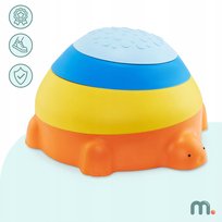 Kolorowa ścieżka sensoryczna dla dzieci – wzór Żółw, do zabawy i terapii