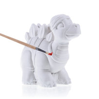 Kolorowanka 3D Funny Stegosaurus Figurka gipsowa Candellana
