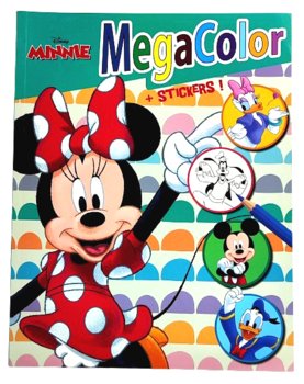 Kolorowanka Myszka Minnie Disney + Naklejki. 128 Stron - Inna marka