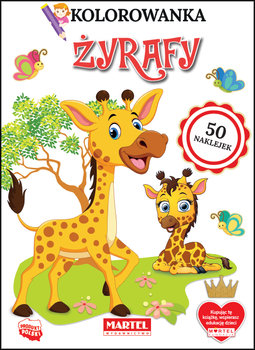 Kolorowanka. Żyrafy. Z naklejkami - Ratajszczak Katarzyna, Gdula Adam