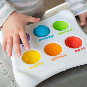 Kolorowe Baloniki, zabawka sensoryczna Bąbelki Dimpl Duo Kształty i Kolory - Kolorowe Baloniki