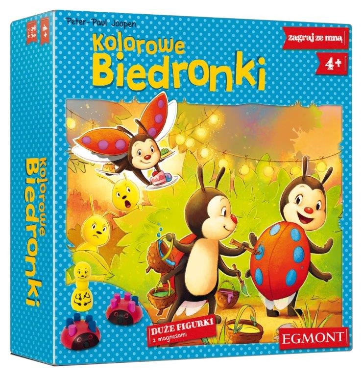 Egmont Kolorowe biedronki, gra planszowa, Egmont