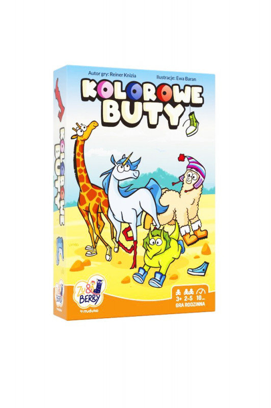 Kolorowe Buty, gra planszowa, MUDUKO