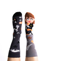 Kolorowe skarpetki damskie - Caterina Petlova - 40-43 - Skarpety bawełniane