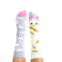 Kolorowe skarpetki damskie - Rabbit De Niro 40-43 - Skarpety bawełniane