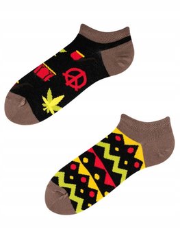 Kolorowe stopki TODO SOCKS JAMAICAN Rasta 43-46 - Todo Socks