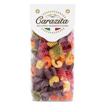 Kolorowy makaron Radiatori (kaloryferki) 6 smaków 250g Carazita - Inna marka