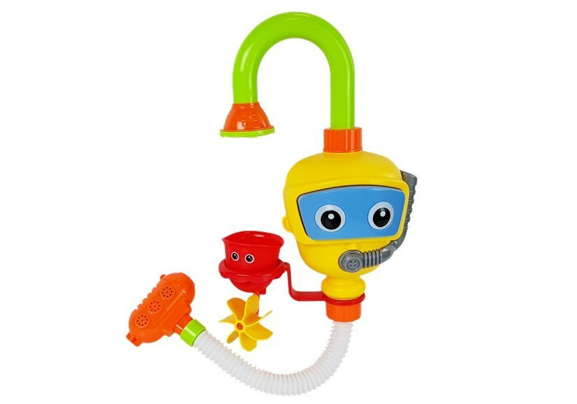 Фото - Іграшка для купання LEAN Toys Kolorowy Robot Nurek Do Kąpiel 
