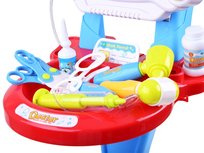 KOLOROWY ZESTAW  WÓZEK LEKARSKI DLA DZIECKA