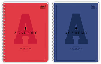 Kołozeszyt A4, Academy Hybrid, w linię 80 kartek, Interdruk - Interdruk