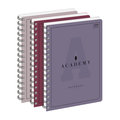 Kołozeszyt A5, Academy, w kratkę 100 kartek, Interdruk - Academy