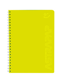 Kołozeszyt, ASTRAPAP FLUO, A5, 80k, linia - Astra
